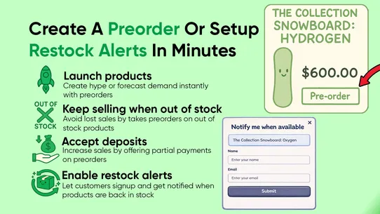 EZ Preorder &amp; Restock Alerts screenshot