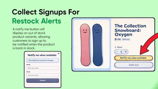 EZ Preorder &amp; Restock Alerts screenshot