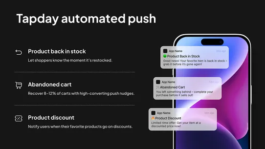 Tapday ‑ Mobile App Builder screenshot