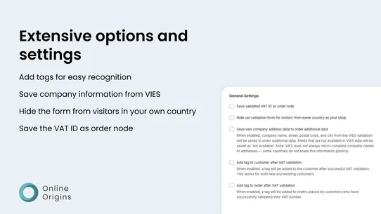 OO ‑ EU Tax exemption screenshot