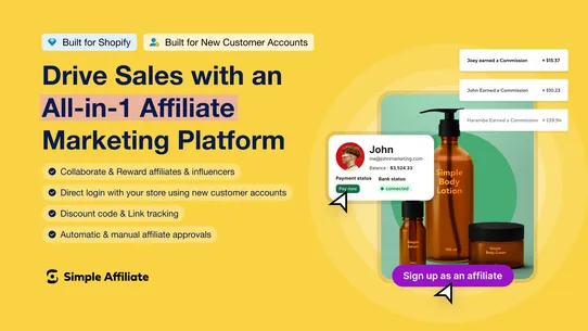 Simple Affiliate screenshot