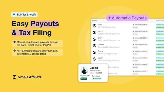 Simple Affiliate screenshot