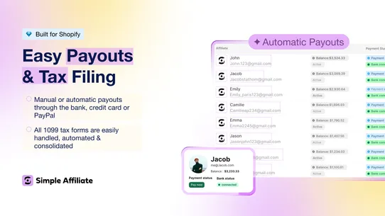 Simple Affiliate screenshot
