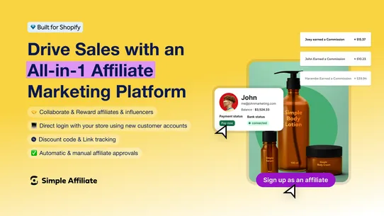 Simple Affiliate screenshot