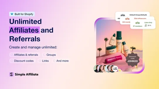 Simple Affiliate screenshot