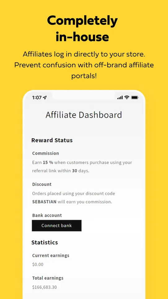 Simple Affiliate screenshot