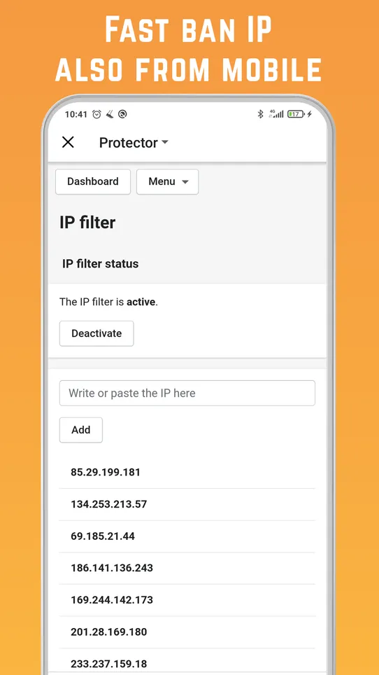 Protector: Redirect and Block screenshot