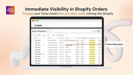ToolE ‑ Temu Easy Sync screenshot