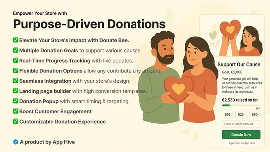 Donate Bee ‑ Easy Donations screenshot