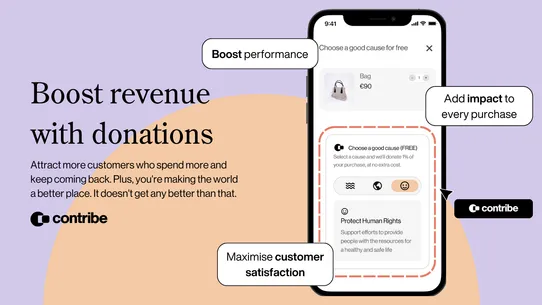 Contribe screenshot