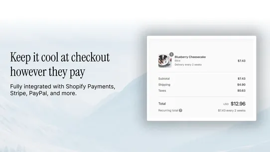 Subscriptions Herder screenshot