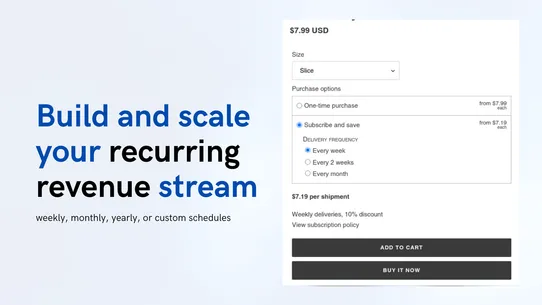Subscriptions Herder screenshot