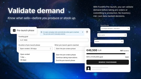 Fundlify Crowdfunding screenshot