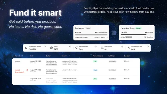 Fundlify Crowdfunding screenshot