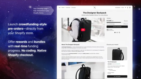 Fundlify Crowdfunding screenshot