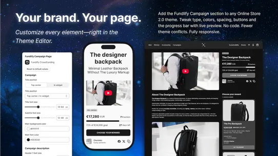 Fundlify Crowdfunding screenshot