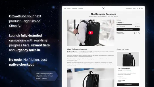 Fundlify Crowdfunding screenshot