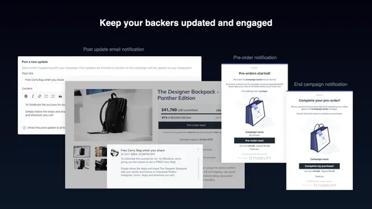 Fundlify Crowdfunding screenshot