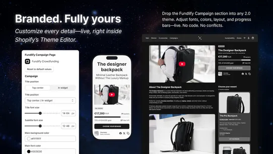 Fundlify Crowdfunding screenshot