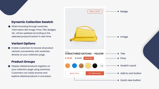 Swatch King: Variants Options screenshot