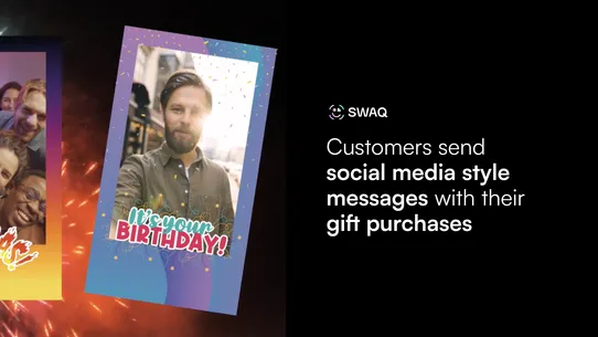 SWAQ Video Messaging for Gifts screenshot