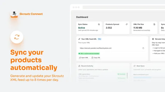Skroutz Connect XML Feed App screenshot