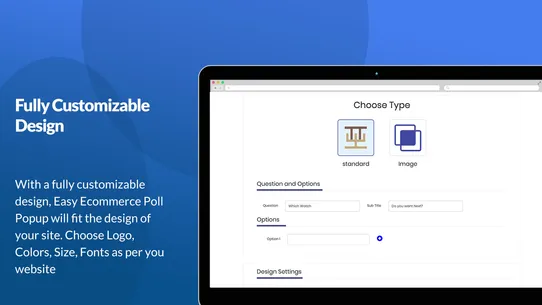 Metizsoft Easy Ecommerce Poll screenshot