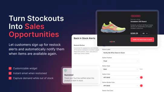 StockIQ ‑ Out‑of‑Stock Manager screenshot