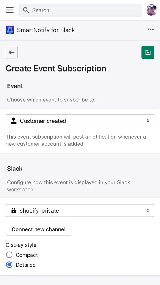 SmartNotify for Slack screenshot