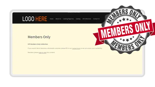 Members Only 2.0 screenshot