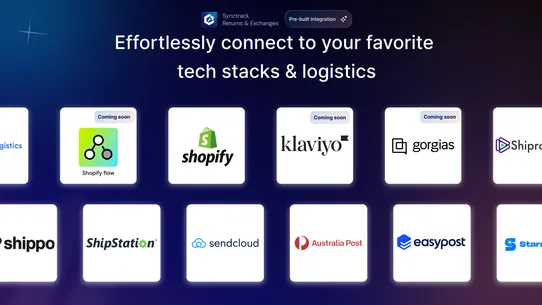 Synctrack: Returns &amp; Exchanges screenshot