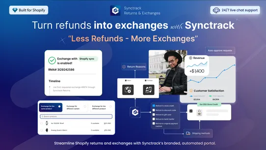 Synctrack: Returns &amp; Exchanges screenshot
