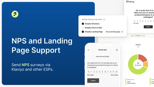 Fairing Post Purchase Surveys screenshot