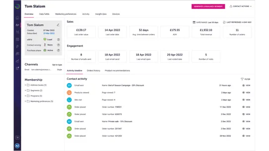 Dotdigital Email&amp;SMS Marketing screenshot