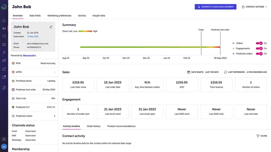 Dotdigital Email&amp;SMS Marketing screenshot