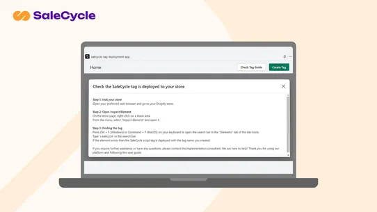 SaleCycle screenshot