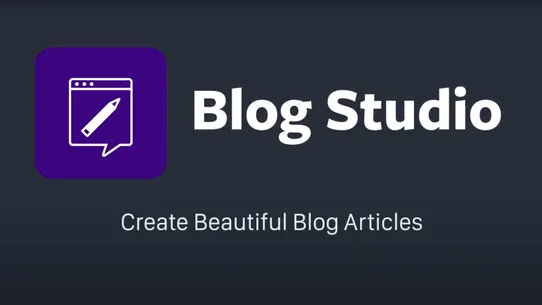 Blog Studio screenshot