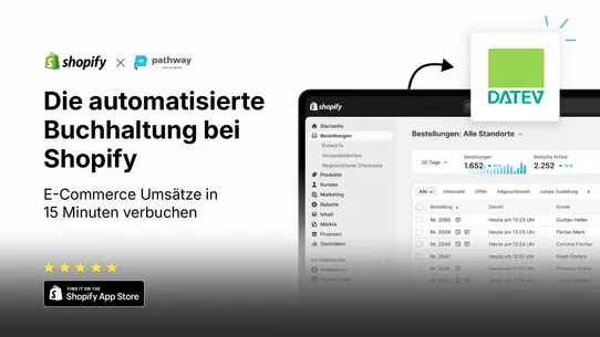 DATEV &gt; Buchhaltungsexport Pro screenshot