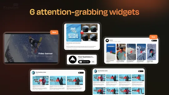 Reputon YouTube Video Gallery screenshot