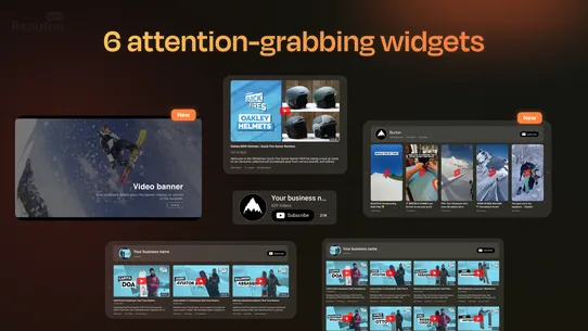 Reputon YouTube Video Gallery screenshot