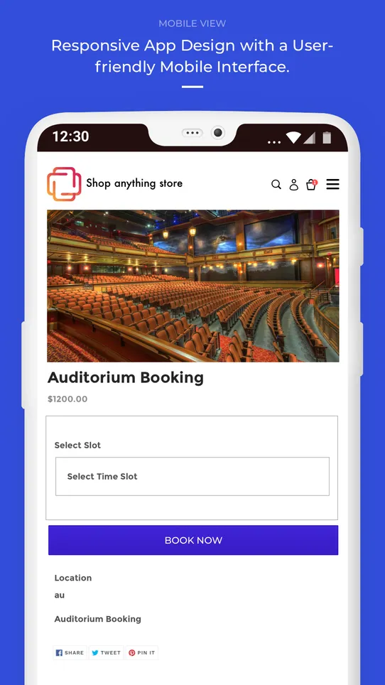 Booking App by Webkul screenshot