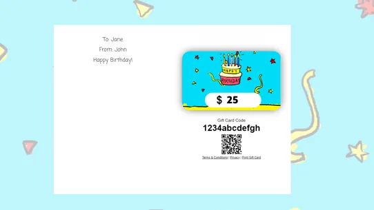 ShopKeeper Gift Cards screenshot