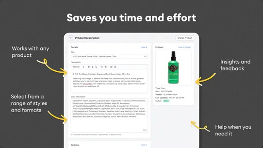 Elliott ‑ Copywriting Toolkit screenshot