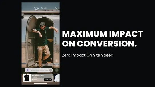 Tolstoy AI Shoppable Video UGC screenshot