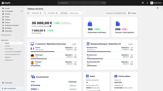 Regulo : Factures et Compta screenshot