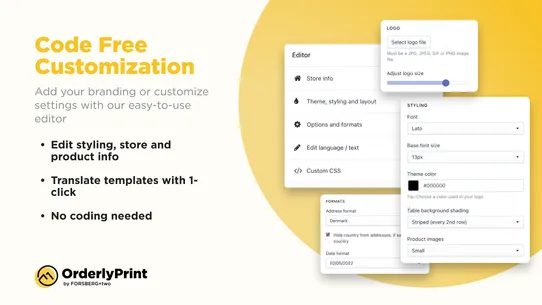 OrderlyPrint ‑ Pack &amp; Invoice screenshot