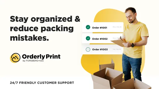 Orderly Print ‑ Pack &amp; Invoice screenshot