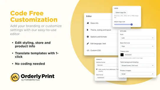 Orderly Print ‑ Pack &amp; Invoice screenshot