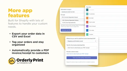 Orderly Print ‑ Pack &amp; Invoice screenshot