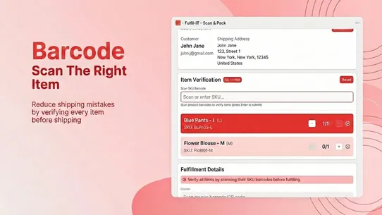 Fulfild ‑ Scan &amp; Pack screenshot